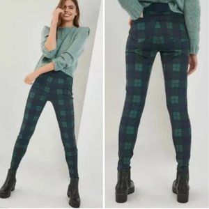 Anthropologie Sanctuary plaid runway leggings
